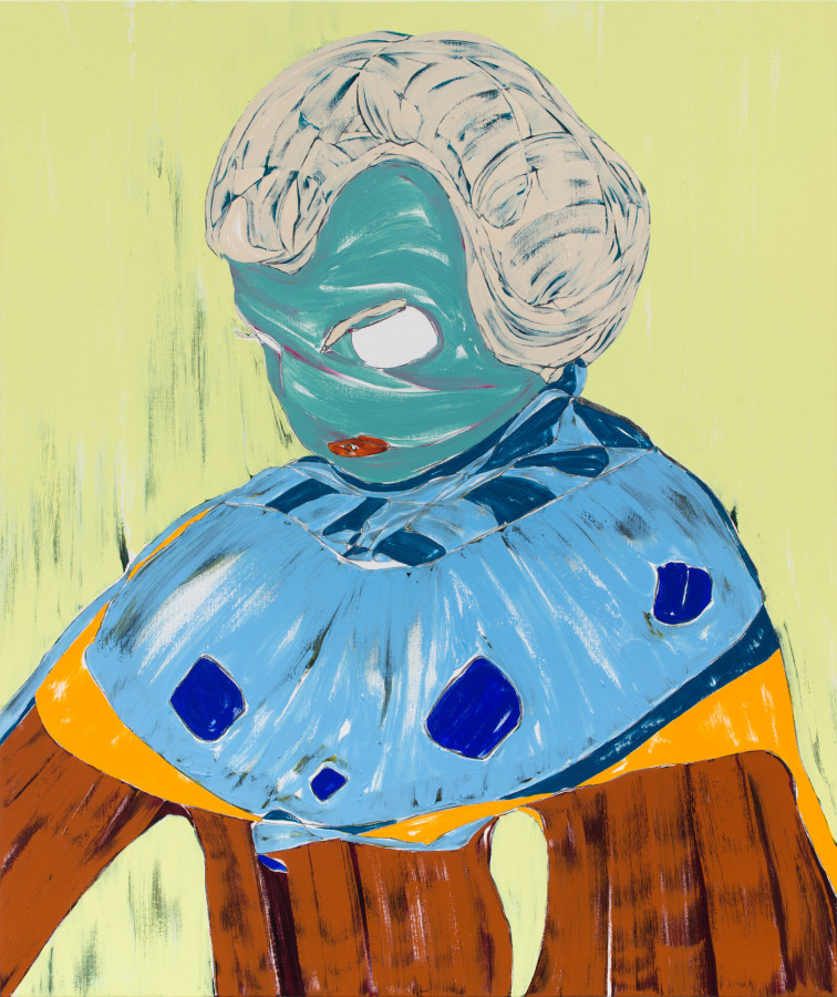 Nicola Tyson, Blue Collar