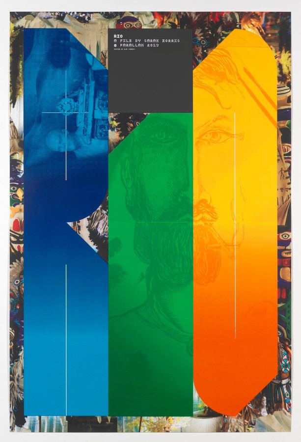 Sarah Morris in collaboration with M/M, Rio