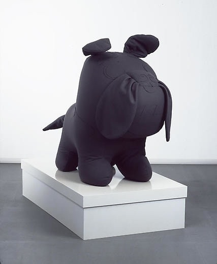 Untitled (The Purple Bulldog with Box)