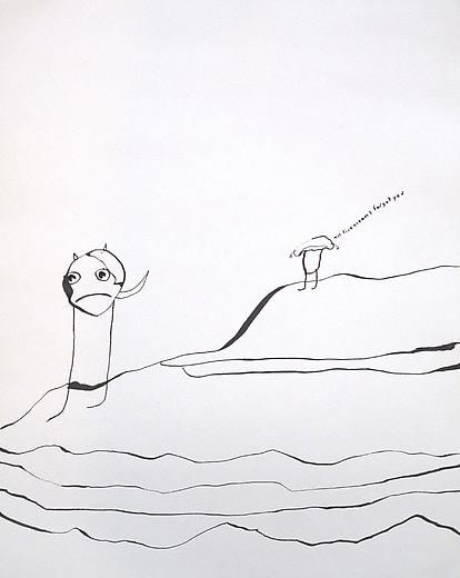 Untitled 2000 Ink on paper