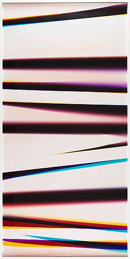 White Curl (CMY/Four Magnet: Los Angeles, California, February 28th 2013, Fuji Color Crystal Archive Super Type C, Em. No. 166-016, 05213)