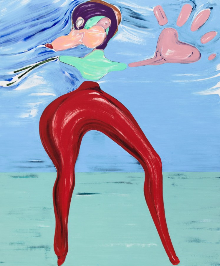 Nicola Tyson, Figure Waving