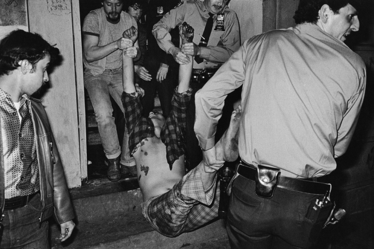 Jill Freedman, Knifed On Ave B