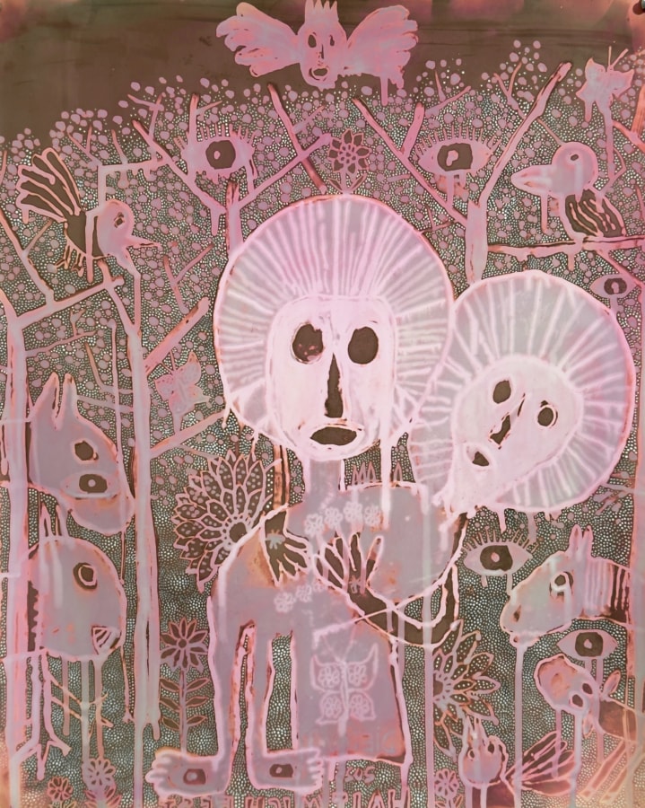 Dietmar Busse, Ghosts In Pink Forest, 2025