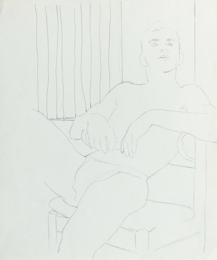 Larry Stanton Man In Jockstrap, early 1970's