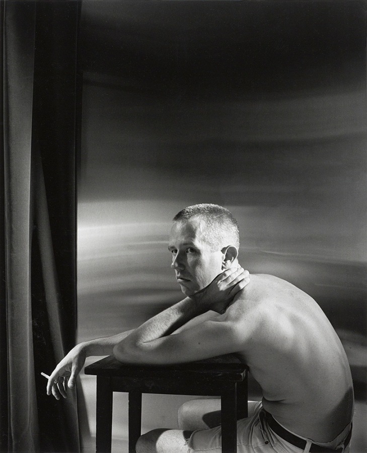 Man smoking by Stephen Barker