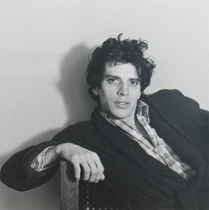 Sitting man by Robert Mapplethorpe