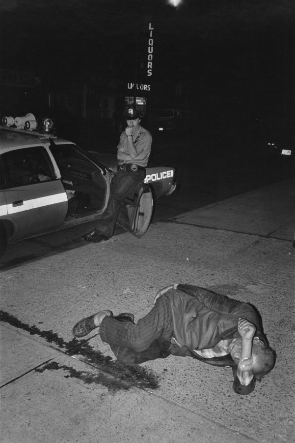 Jill Freedman, Homeless Man