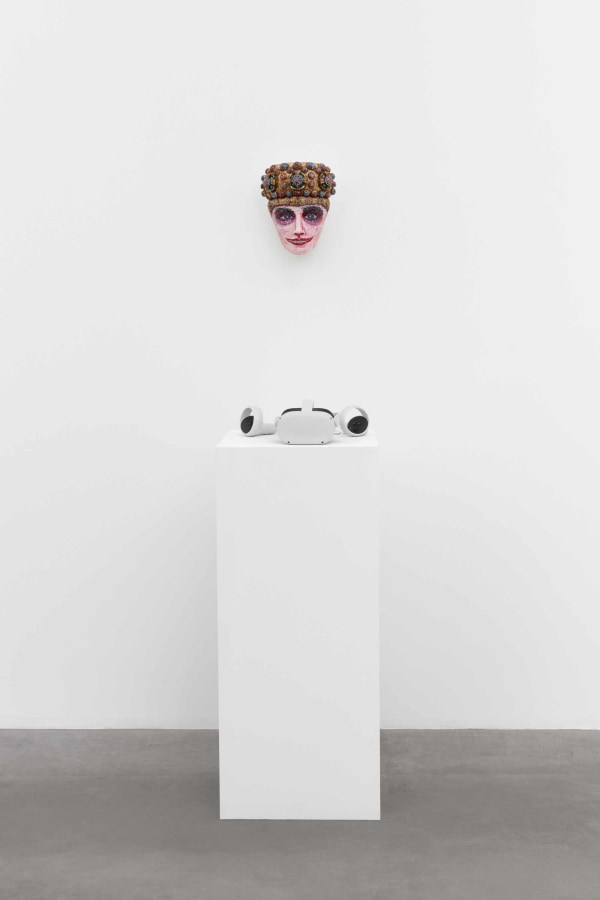 Installation view of Federico Solmi: The Bacchanalian Ones
