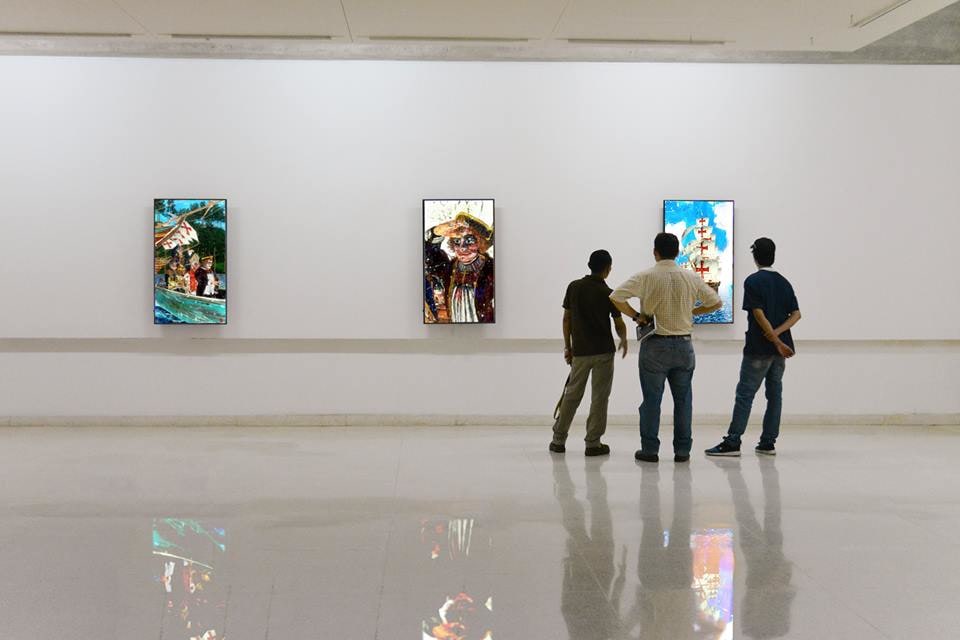 Installation view of Federico Solmi:&nbsp;Conterfeit Heros,&nbsp;at&nbsp;Museo de Arte Contempor&aacute;neo del Zulia