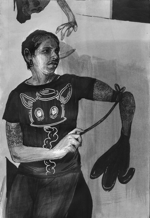 Hugo Crosthwaite Carpas Study, #3, 2013