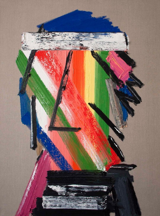 Erik Olson Riley, 2017 Oil on linen 48 x 36 in.