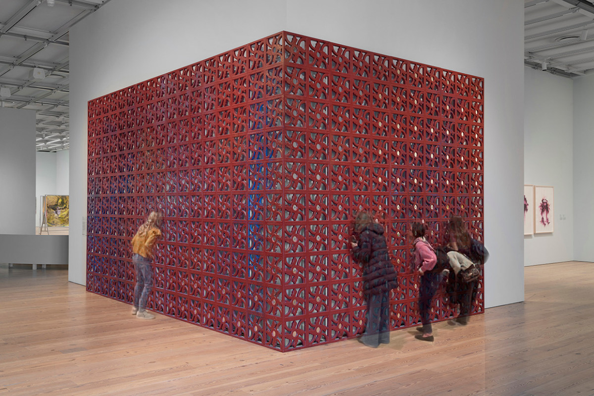Edra Soto,&nbsp;GRAFT, 2022. Installation view of&nbsp;no existe un mundo poshurac&aacute;n: Puerto Rican Art in the Wake of Hurricane Maria, at the Whitney Museum of American Art, New York,&nbsp;November 23, 2022&ndash;April 23, 2023.