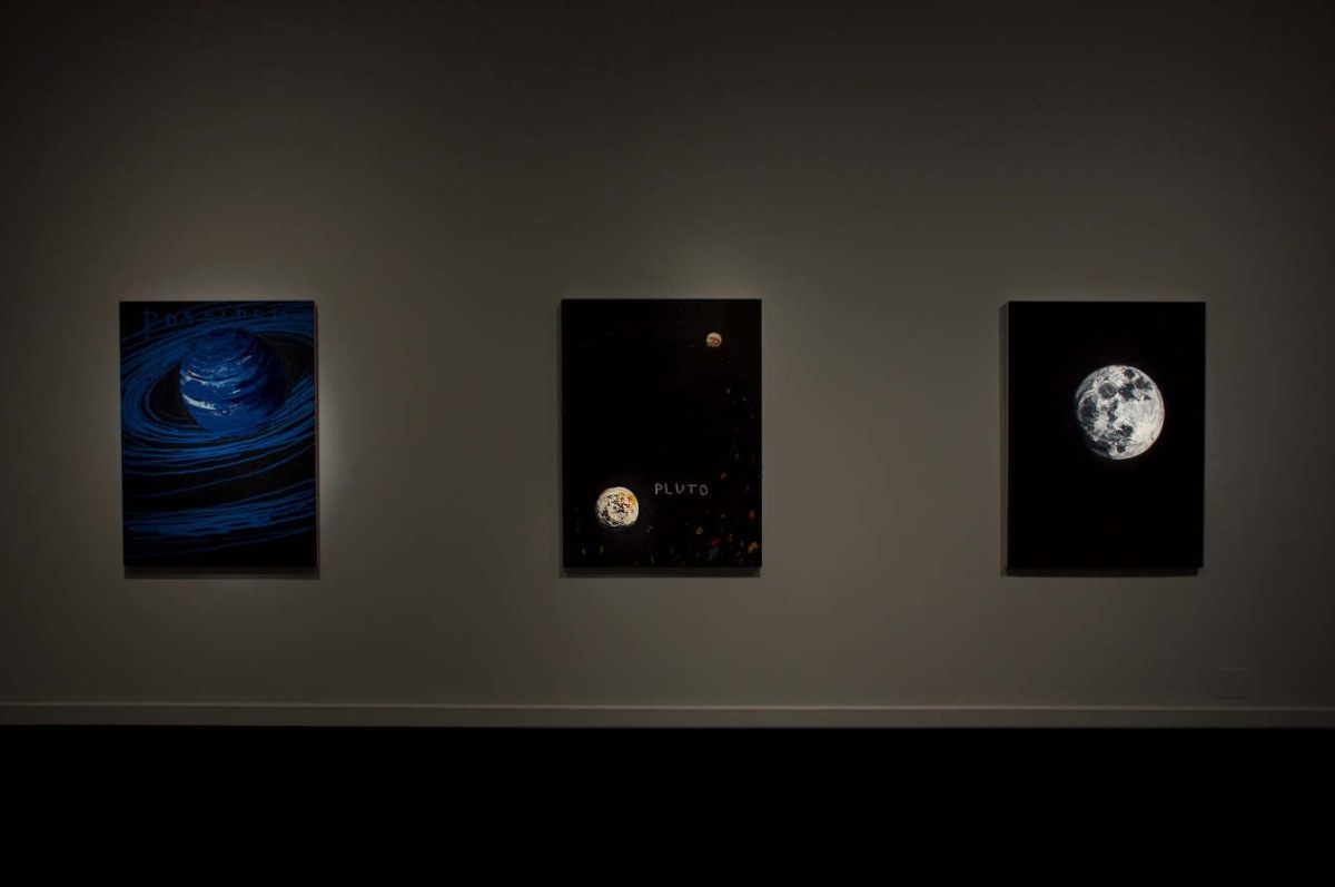 Installation view of Erik Olson&#039;s show&nbsp;Cosmos&nbsp;at Glenbow Museum.&nbsp;