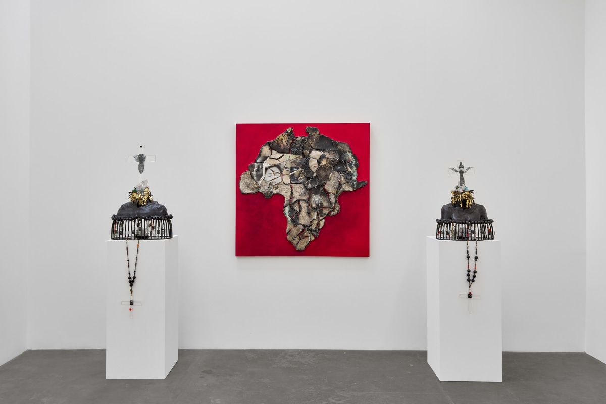 Installation view of YRNEH GABON:&nbsp;Spirit Leads Me, on view from February 24 - April 13, 2024