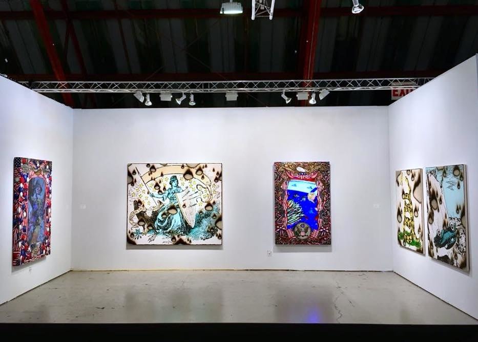 Installation view, Art Los Angeles Contemporary, 2018