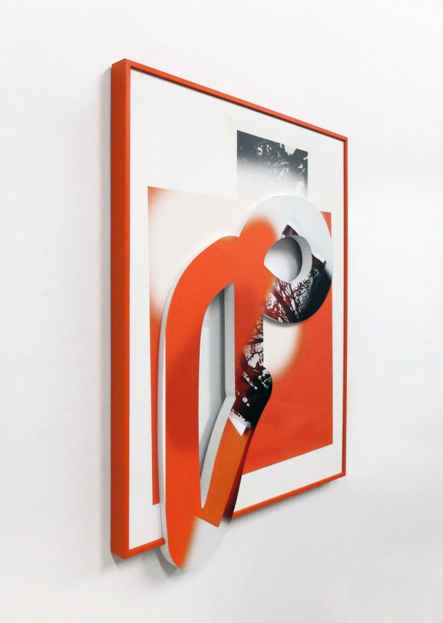 Alternate View:  Kate Bonner Collapsing space, 2016 Digital prints on MDF 33 x 24 x 3