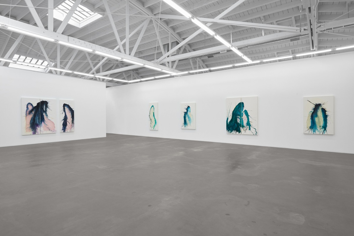 Installation view of&nbsp;Sherin Guirguis: A&rsquo;aru // Field of Reeds: Gathering, on view from November 4 - December 22, 2023