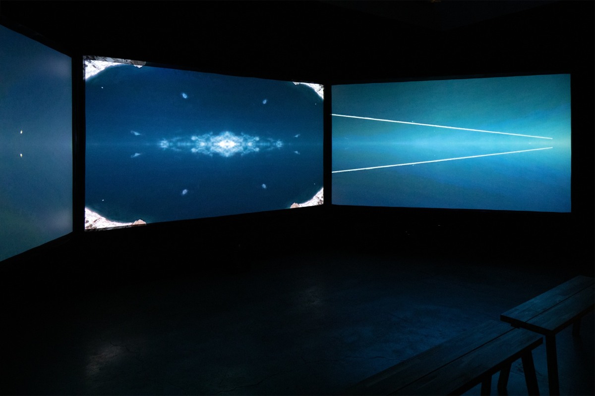 Installation view: &nbsp;Lia Halloran&nbsp;Double Horizon