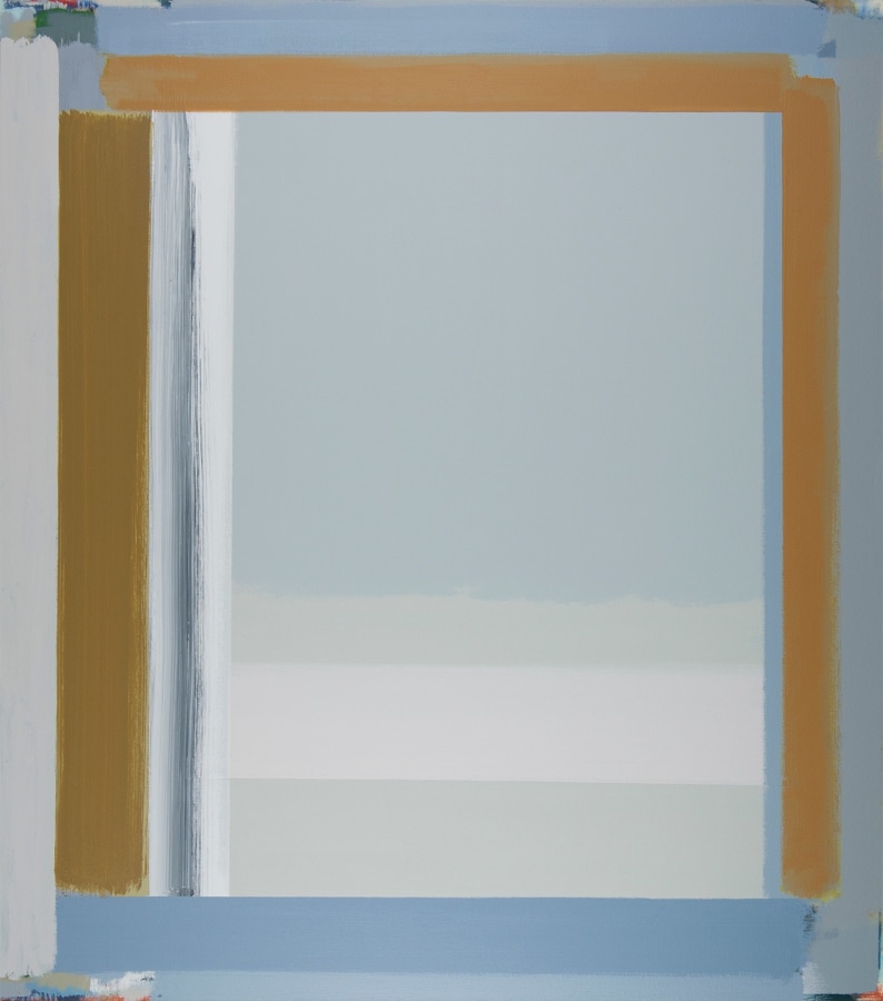 Michael Kindred Knight Arcade, 2014 Acrylic on Canvas  52 x 46 in.