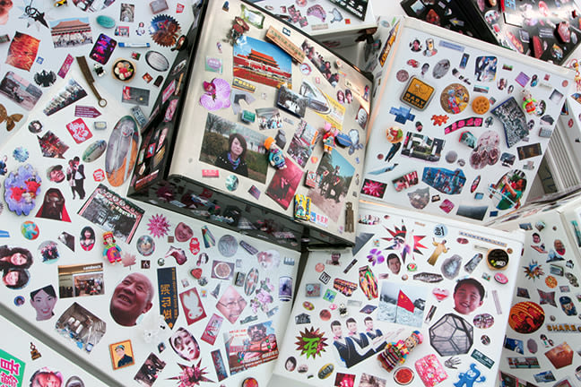 Installation View of Seth Augustine: MASH_UPS