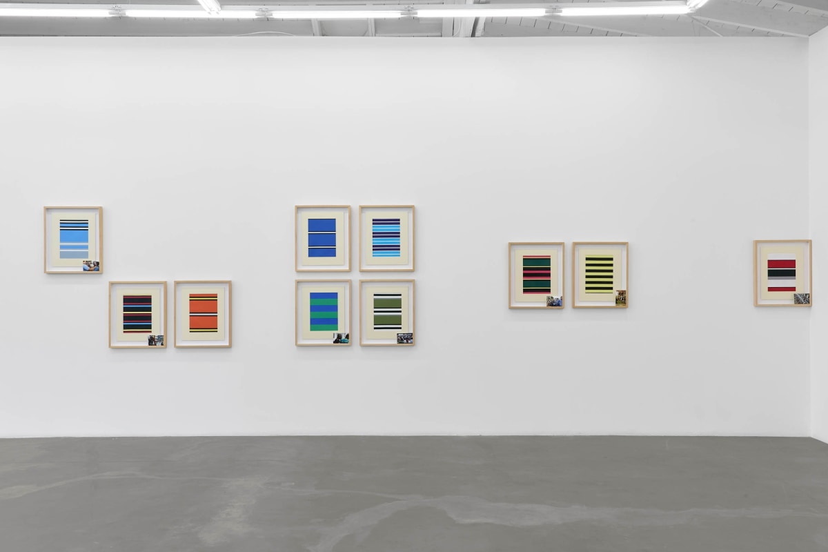 Installation view of FRANCISCO MASO: Documentary Abstraction, on view June 14 &ndash; July 19, 2025&nbsp; &nbsp; &nbsp;