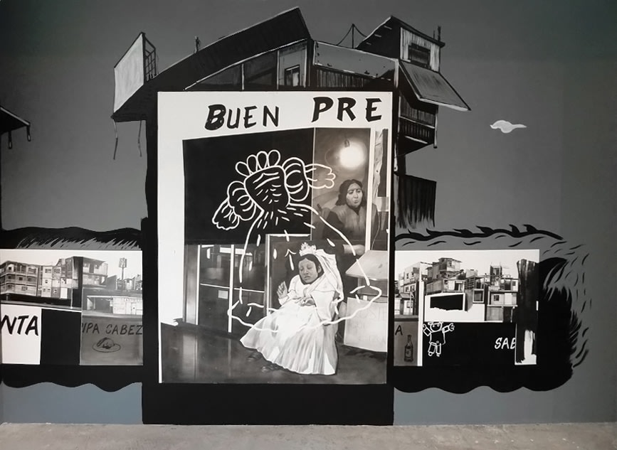 Installation View of Hugo Crosthwaite: Tijuanerias