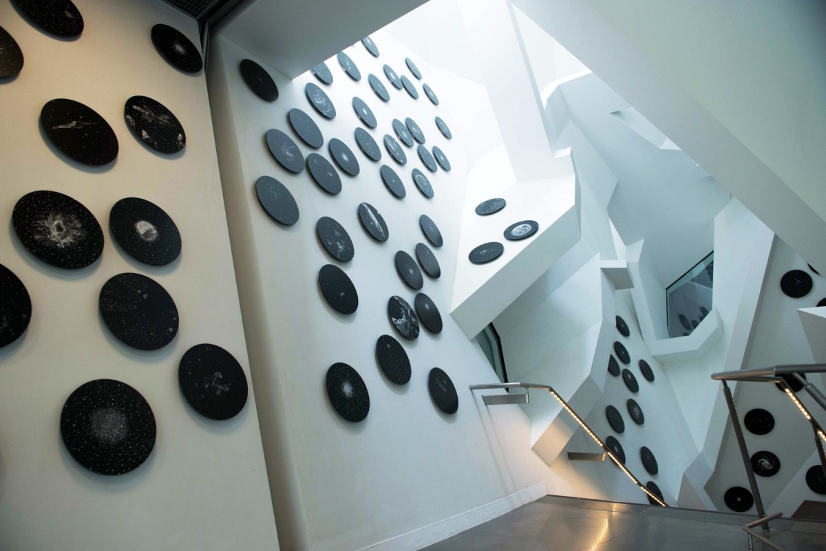 Installation view of Lia Halloran:&nbsp;Deep Sky Companion&nbsp;at Cahill Center for Astronomy and Astrophysics at the California Institute of Technology