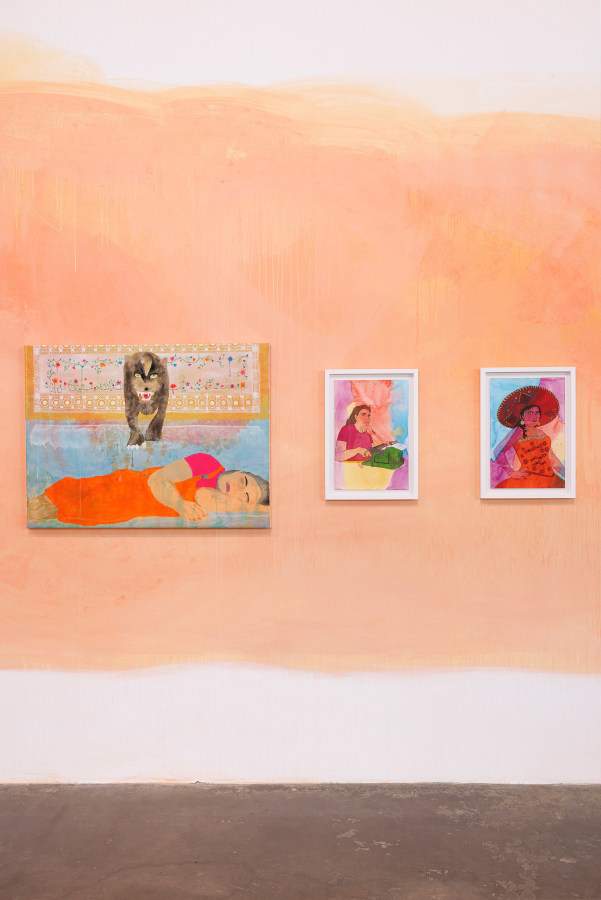 Installation view of&nbsp;Karla Diaz: Wait &lsquo;til Your Mother Gets Home, on view from&nbsp;February 17 - June 22, 2024