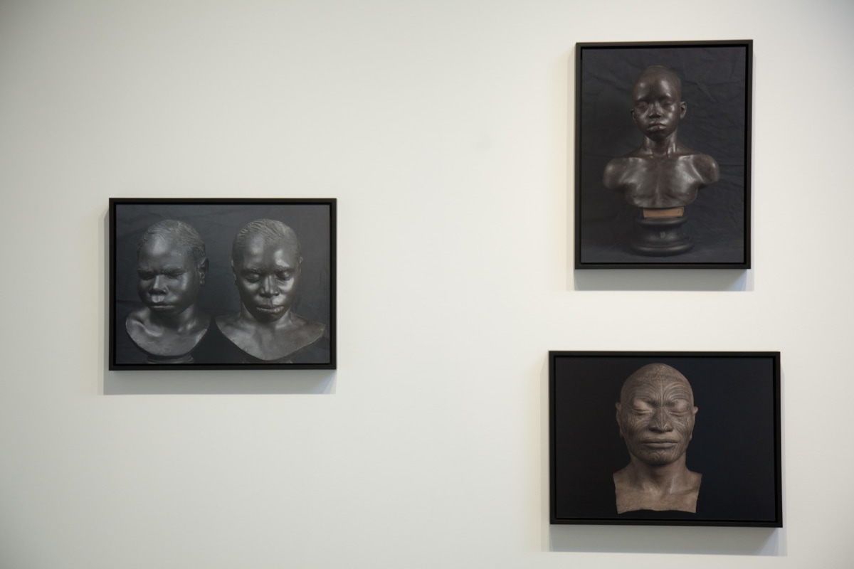 Installation View of Ken Gonzales-Day: Profiled | Hang Trees | Portraits