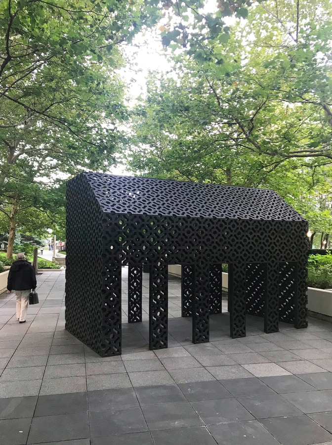 Installation view of Screenhouse​