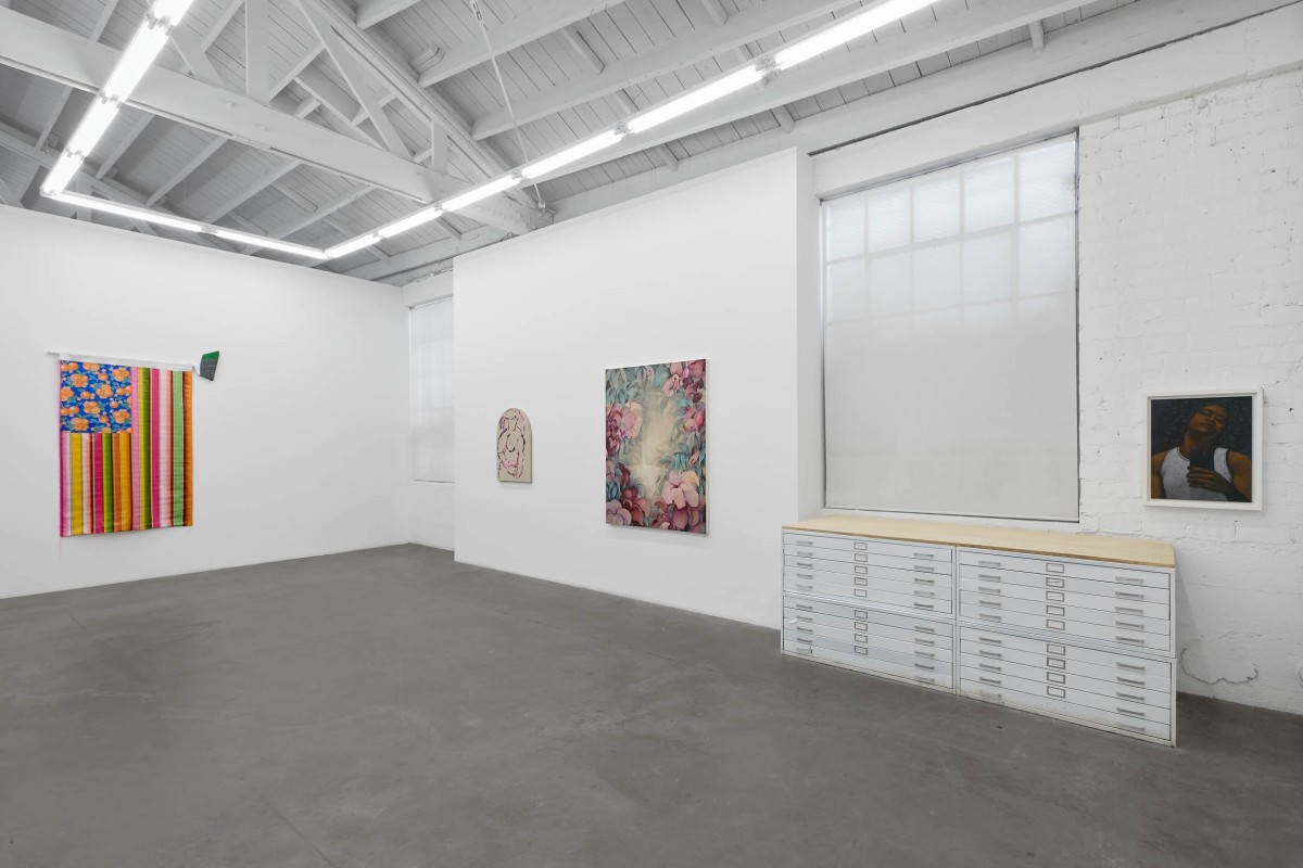 Installation view of STRINGS ATTACHED: Queering Proximities, on view June 14 &ndash; July 19, 2025