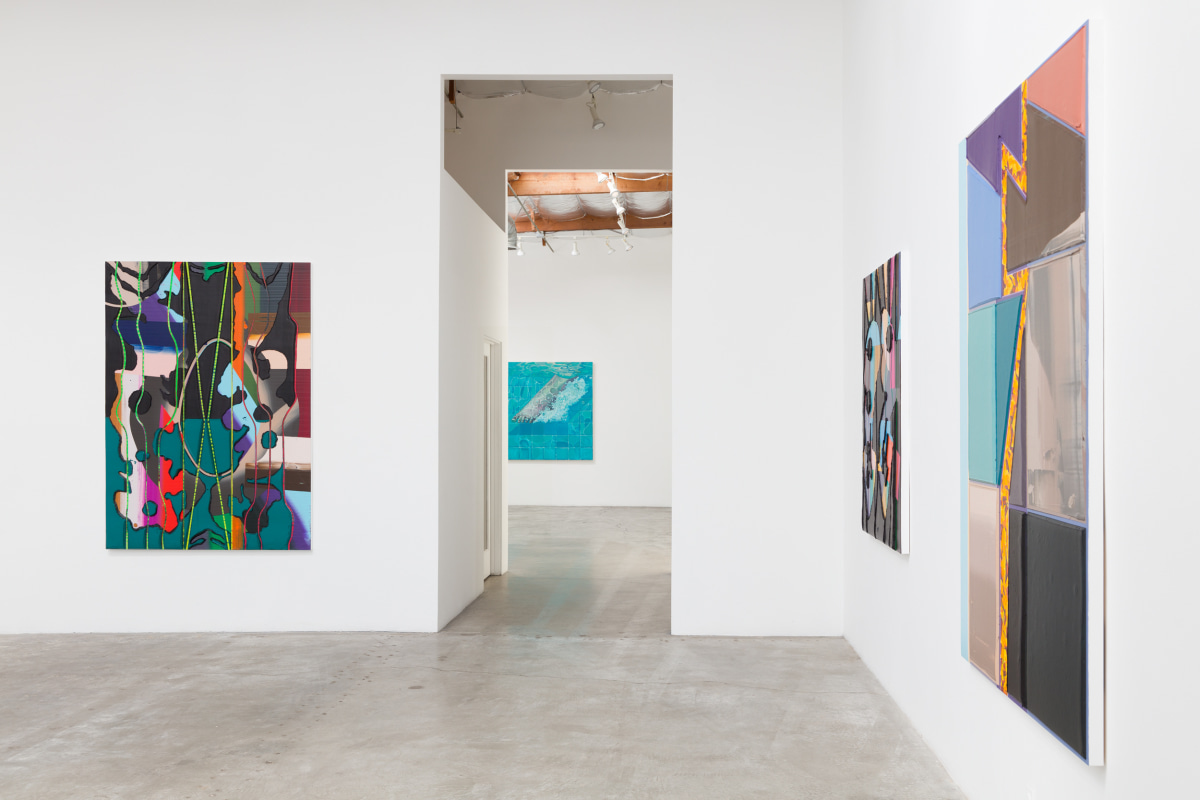 Installation View of Britton Tolliver: Bend To Play