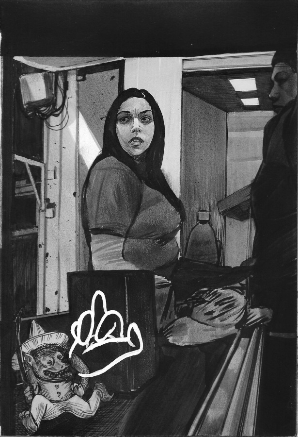 Hugo Crosthwaite Carpas Study, #25, 2013