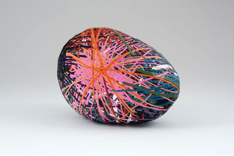 Margie Livingston Asymmetrical Wrap, 2010 Acrylic 8 x 8 x 12 in.