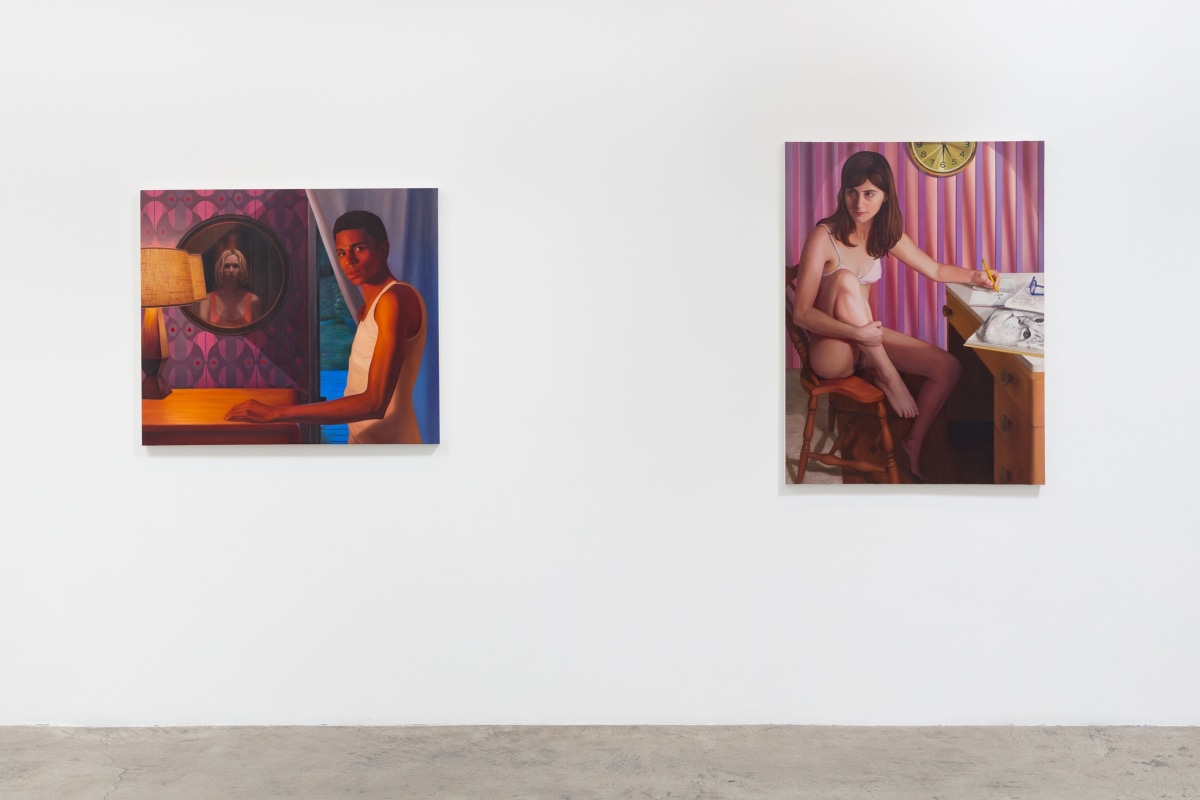 Installation View of Laura Krifka: The Game of Patience