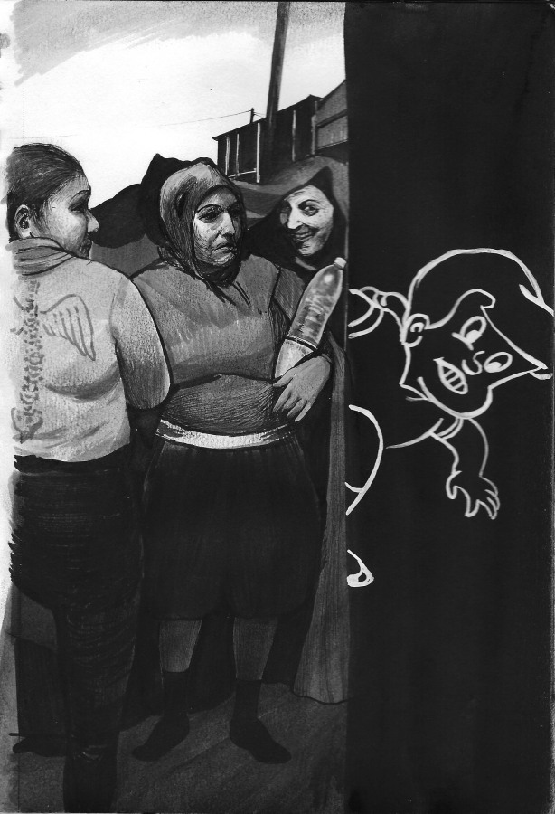 Hugo Crosthwaite Carpas Study, #18, 2013