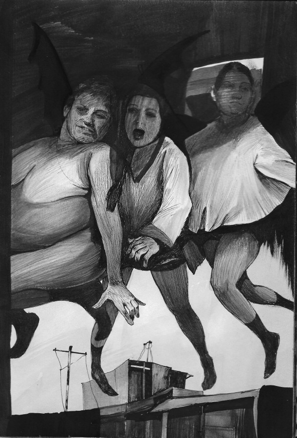 Hugo Crosthwaite Carpas Study, #5, 2013