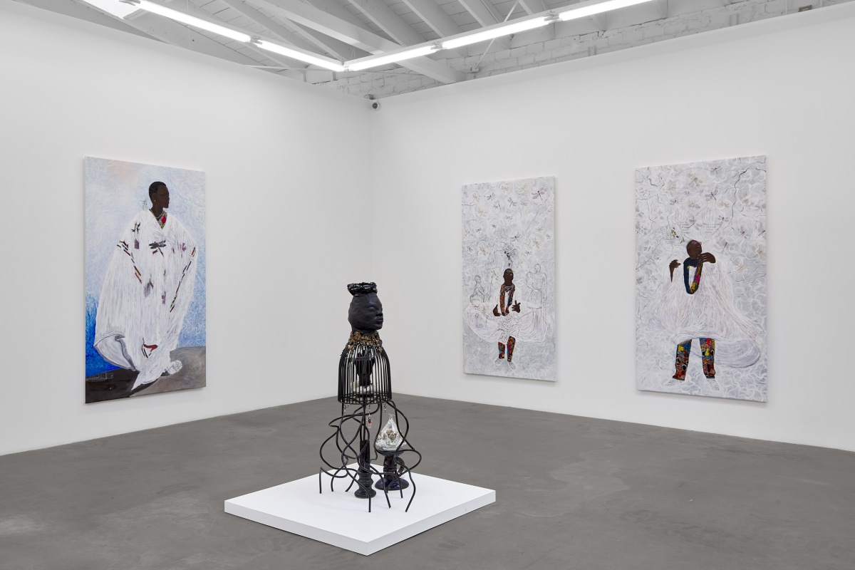 Installation view of YRNEH GABON:&nbsp;Spirit Leads Me, on view from February 24 - April 13, 2024