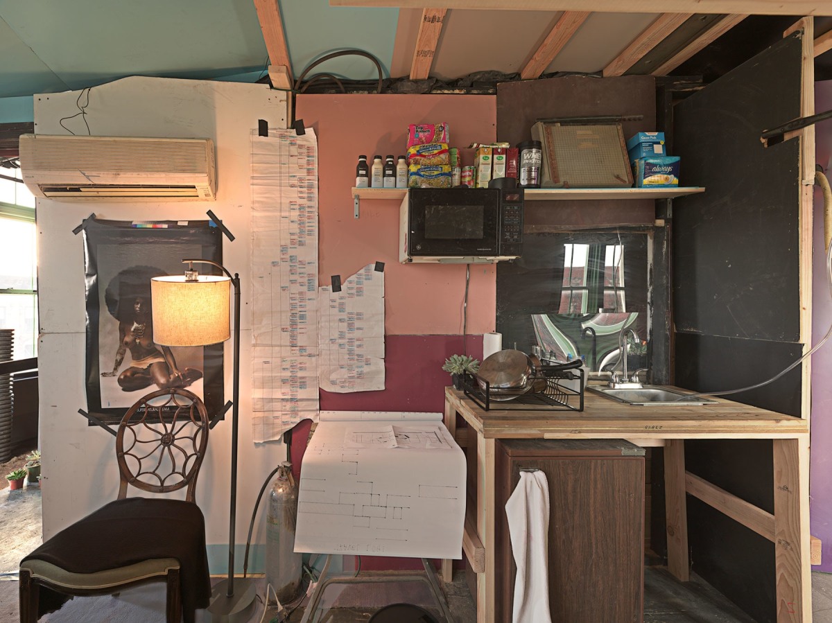 Installation View of&nbsp;A Wild Ass Beyond: ApocalypseRN&nbsp;at Performance Space&nbsp;New York. Photo by Genevieve Hanson.