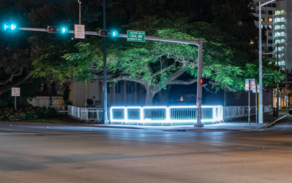 Installation view of Antonia Wrights's Yes/No