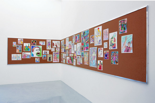 Installation View of Seth Augustine: MASH_UPS