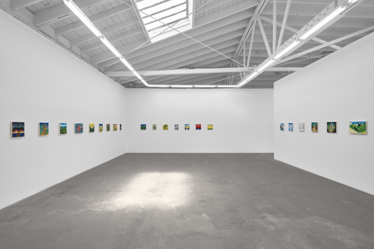Installation view of ERIK OLSON: The Mountain and the Sea, on view June 17 - August 5, 2023