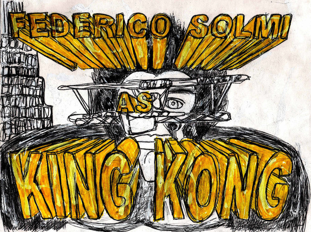 Still from Federico Solmi: King Kong and the End of the World&nbsp;