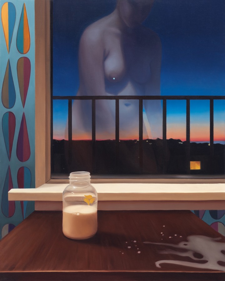 Laura Krifka, No Use, 2022, Oil on canvas, 20 x 16 in.