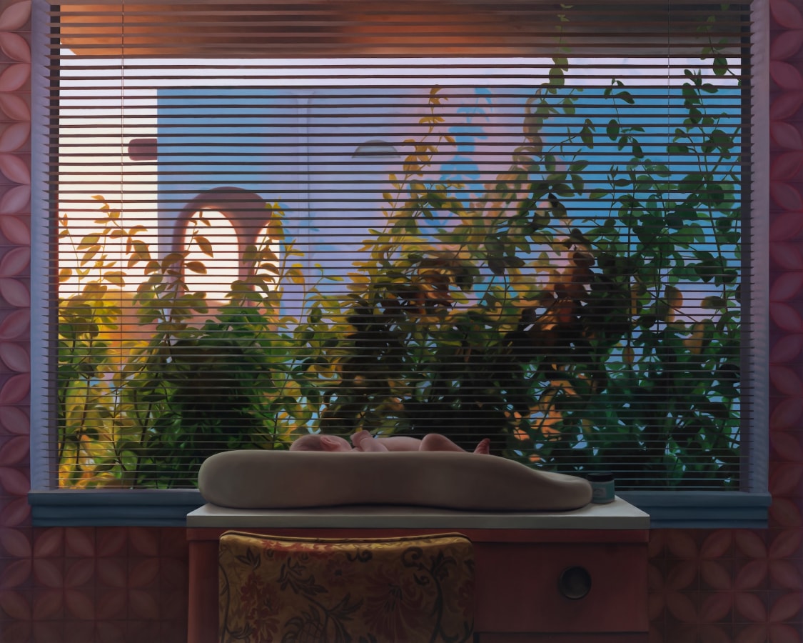 Laura Krifka, Dawn, 2022, Oil on canvas, 48 x 60 in.