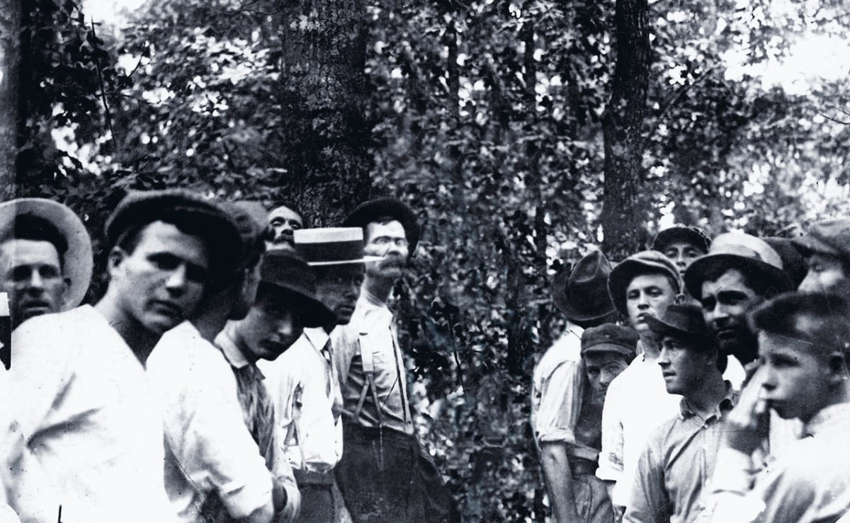 Ken Gonzales-Day, Lynching of Leo Frank, Atlanta, GA., 1915., 2017