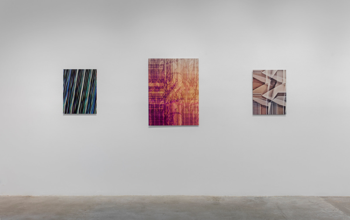 Installation View of Masood Kamandy: The Effect of Lightning on a Rainbow