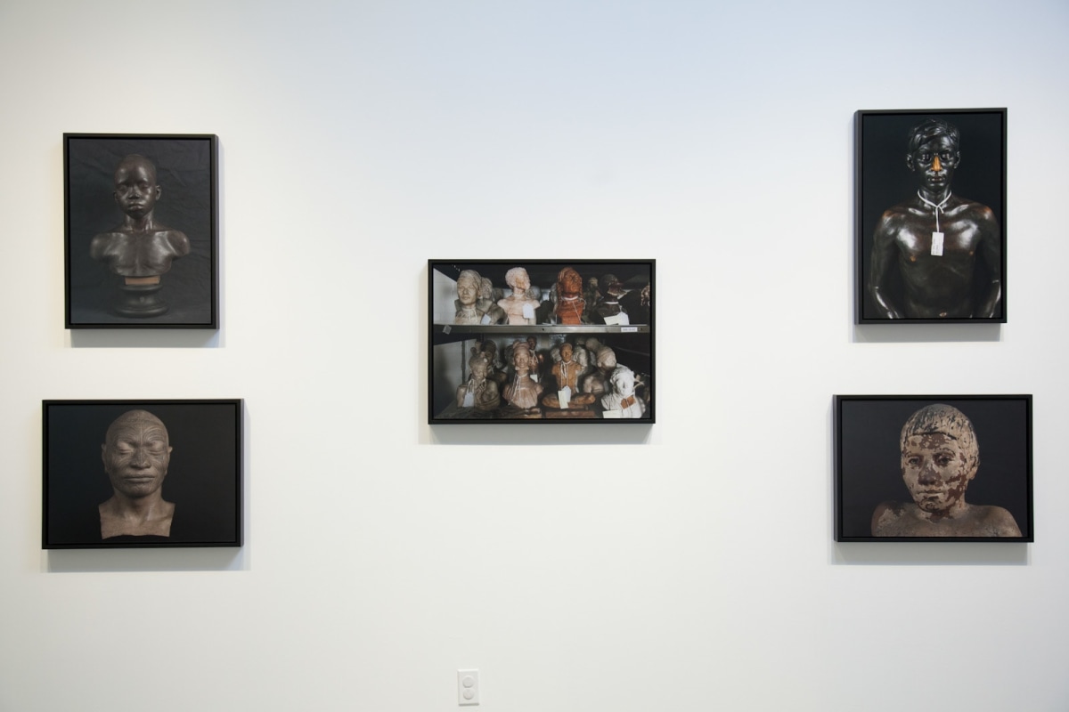 Installation View of Ken Gonzales-Day: Profiled | Hang Trees | Portraits