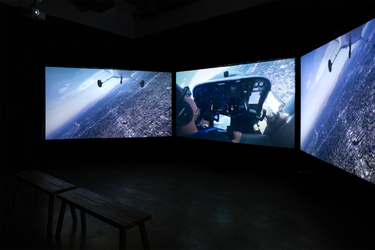 Installation view: &nbsp;Lia Halloran&nbsp;Double Horizon